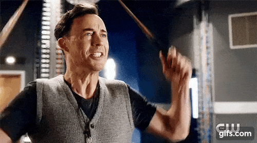 H.R.'s excited - The Flash Season 3 Episode 16