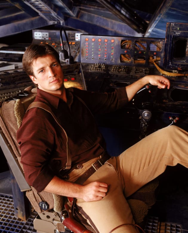 Nathan Fillion (Captain Malcolm Reynolds) - Firefly