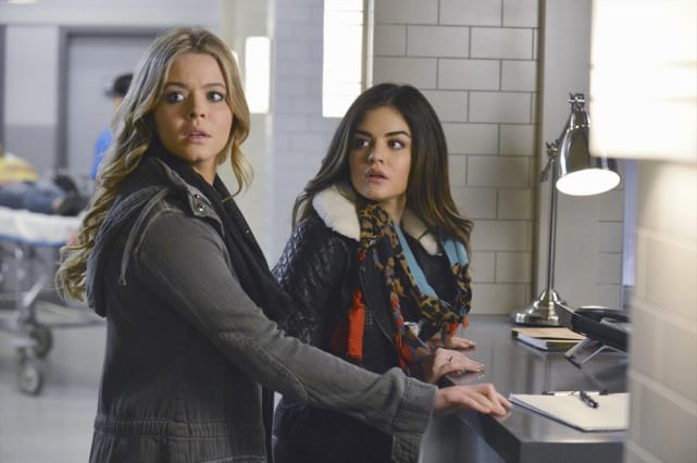 Ali and Aria at the Hospital