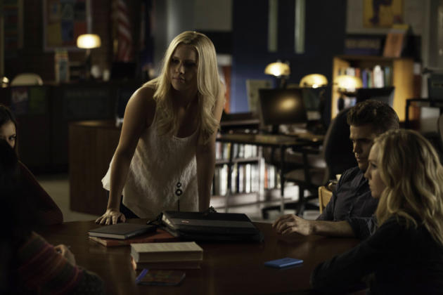 Rebekah in the Library