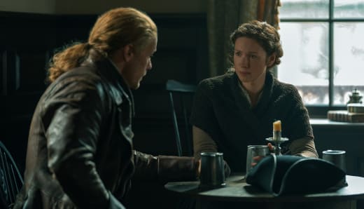 Jamie and Claire Discuss Their Situation - Outlander Season 7 Episode 4