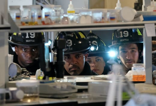 Dean, Vic, Ben, Travis long - Station 19 Season 3 Episode 16
