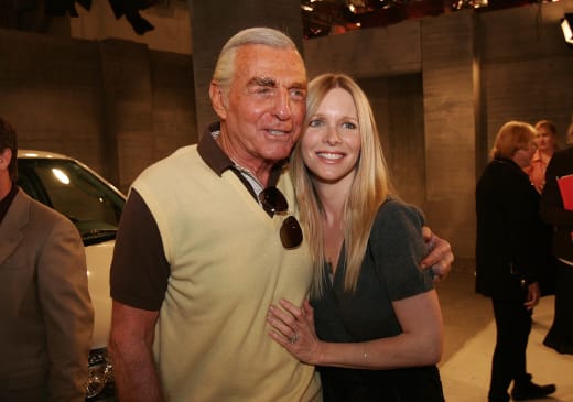 Actor Jerry Douglas and actress Lauralee Bell,
