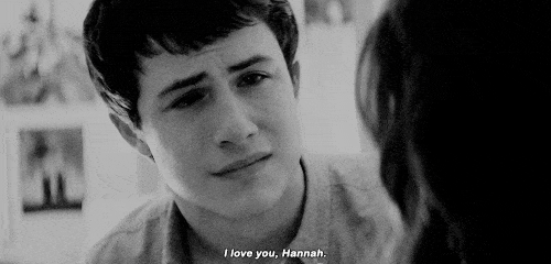 Clay talks to Hannah in his mind - 13 Reasons Why