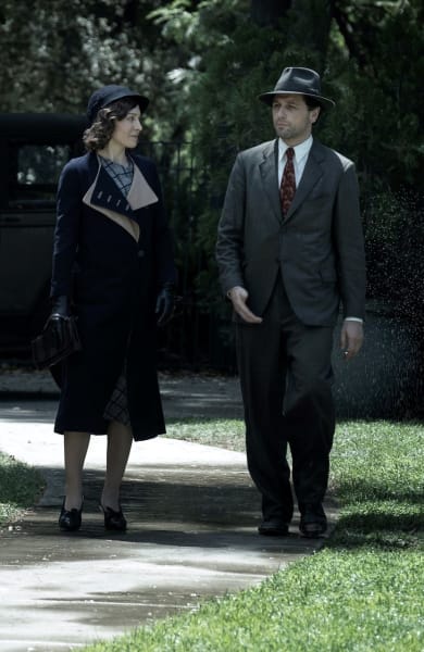 Della and Perry Strolling Along - Perry Mason Season 1 Episode 1