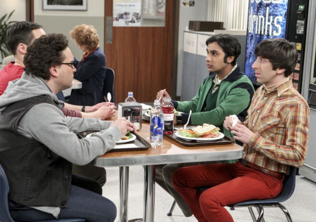 Raj And Howard Seem Concerned The Big Bang Theory Season 10 Episode 19 Tv Fanatic According to the futon critic, season 10 episode 19 is going to be airing on thursday, march 30. big bang theory season 10 episode 19