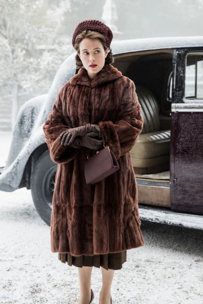 Claire Foy as the Queen
