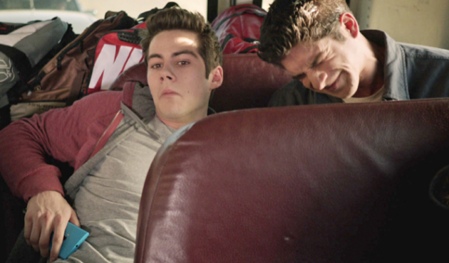 Scott and Stiles in Hiding