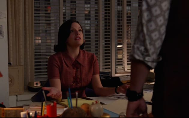 Peggy and Stan Argue - Mad Men