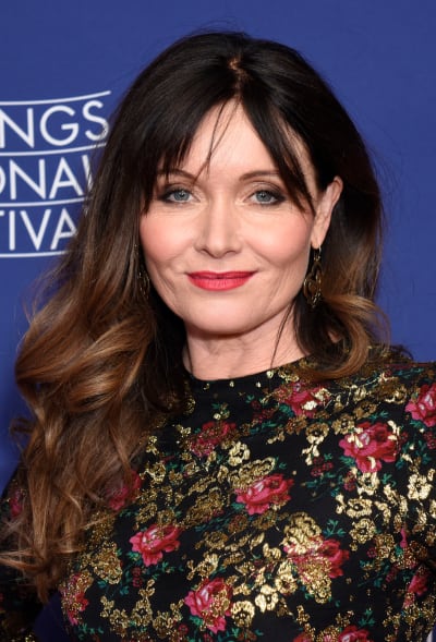 Actress Essie Davis attends a screening of "Miss Fisher and the Crypt of Tears" 