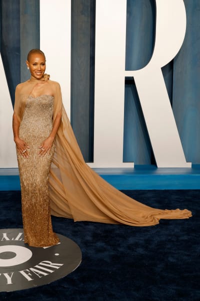 Jada Pinkett Smith attends the 2022 Vanity Fair Oscar Party