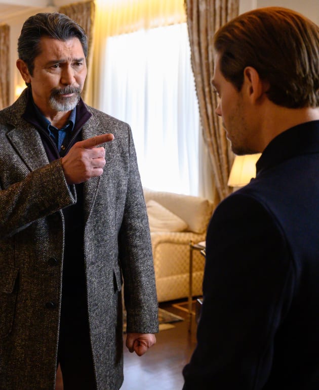 Reprimanding Malcolm - Tall - Prodigal Son Season 1 Episode 10
