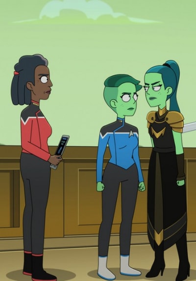 Sisterly Aggression on Lower Decks - Star Trek: Lower Decks Season 4 Episode 10