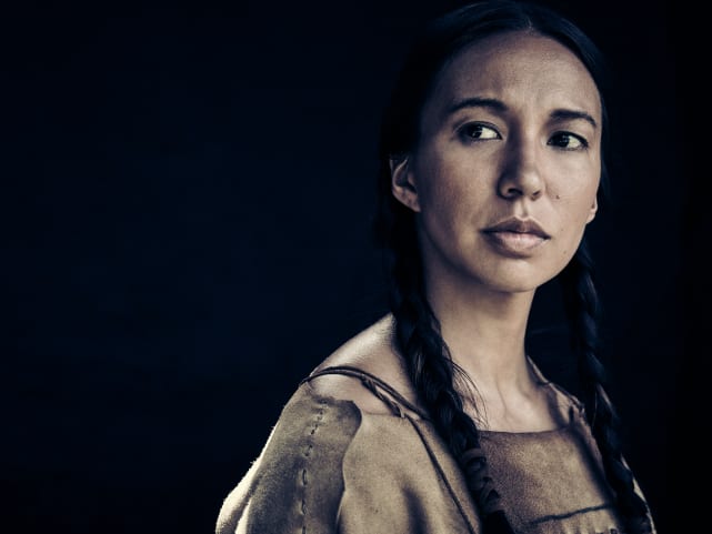 Elizabeth Frances as Prairie Flower