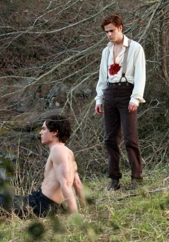 Bloodied and Topless