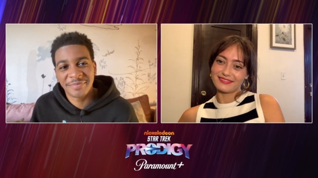 Brett Gray and Ella Purnell - Star Trek: Prodigy