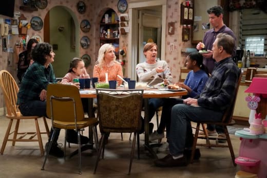 Sitting Down To Dinner - The Conners Season 4 Episode 15