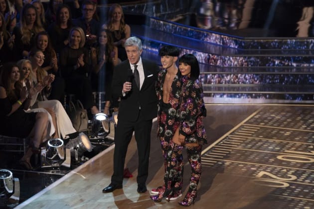 Adam Rippon Wears a Wig - Dancing With the Stars: Athletes Season 26 Episode 4