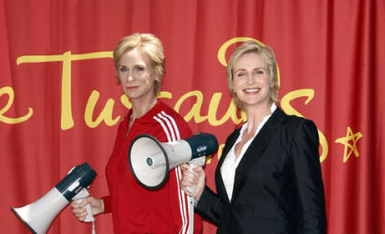 Jane Lynch Immortalized with Wax Statue