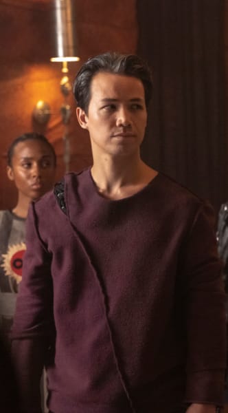 Jordan in The New Sanctum - The 100 Season 7 Episode 1