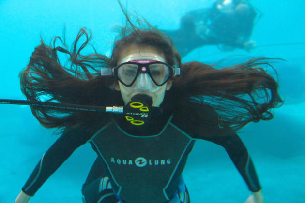 Elena Underwater