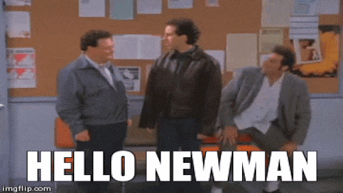 Seinfeld Newman Excellent Gif - Champion TV Show