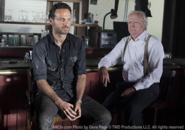 Rick and Hershel Photo