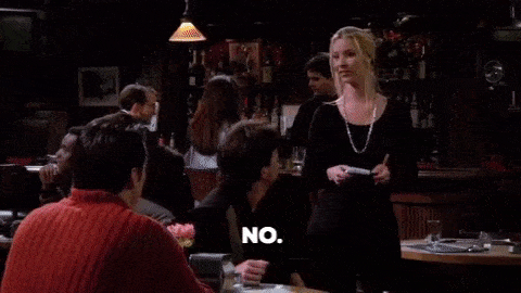 Joey and Ursula - Friends Season 1 Episode 16