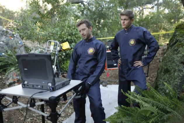 Hodgins Hard at Work