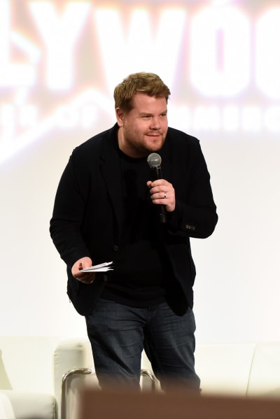 James Corden Attends Conference