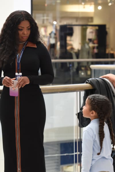 Ava and Barbara Mall Talking with Student- Abbott Elementary Season 2 Episode 13