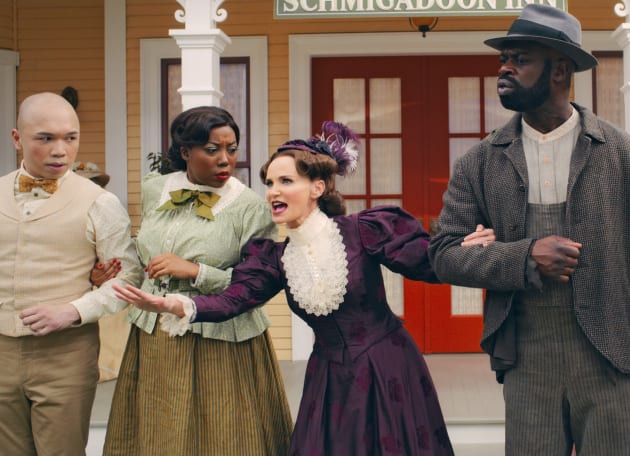With the Townsfolk - Schmigadoon! Season 1 Episode 5