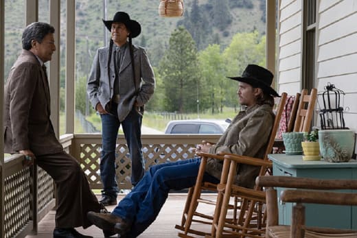 Rainwater and Kayce Meet - Yellowstone Season 5 Episode 3