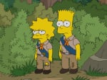 Out Scouting Each Other - The Simpsons