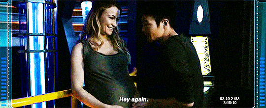 Monty Green and Harper McIntyre (The 100)