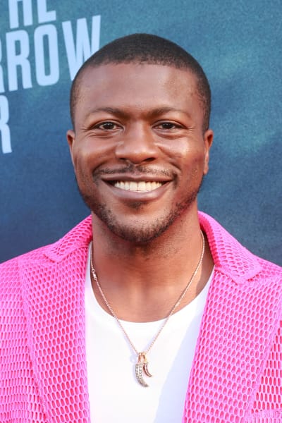 Edwin Hodge attends the premiere of Amazon's "The Tomorrow War"