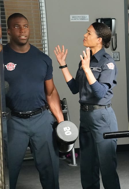 Vic and Dean - Station 19 Season 3 Episode 3