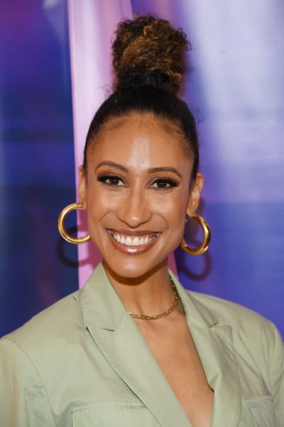 Elaine Welteroth from "Project Runway" attends the NBC Midseason New York Press Junket