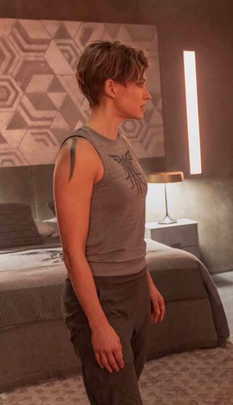 Echo and Hope Reuniting The 100 Season 7 Episode 9 TV Fanatic