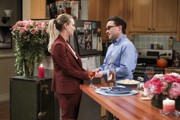 Penny and Leonard Have a Chat - The Big Bang Theory Season 10 Episode 13