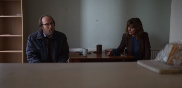 Paul Kaye and Siobhan Finneran in The Stranger