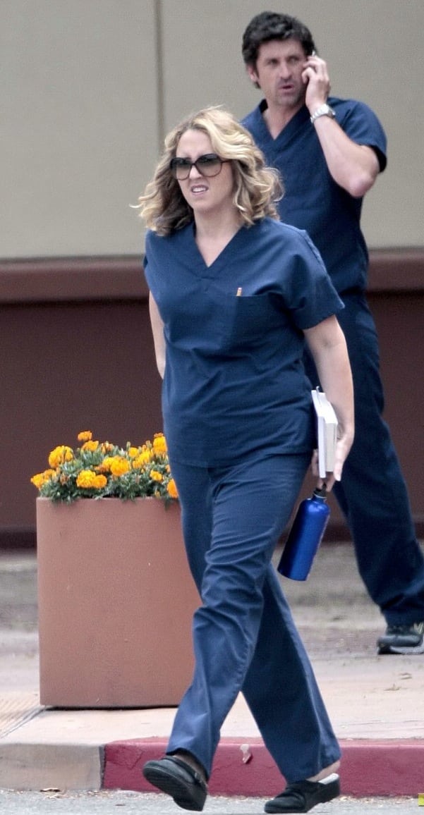 Grey's Anatomy Stars On the Set - TV Fanatic