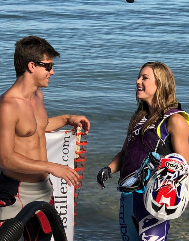 Glenn McCuen and Nikki Leigh in Hot Water