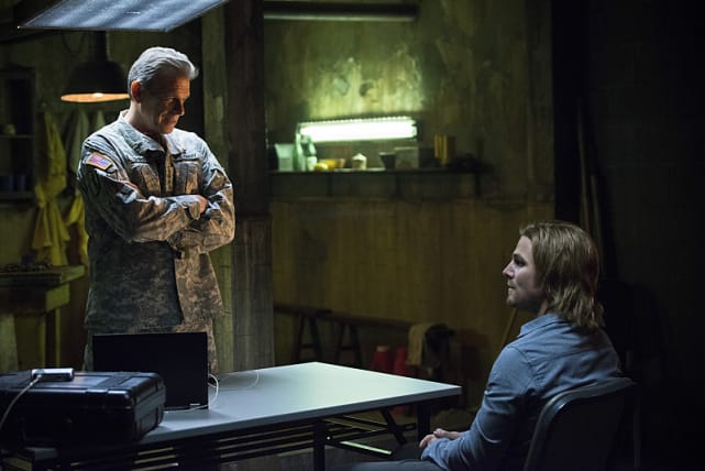 Flashback with the General - Arrow Season 3 Episode 15