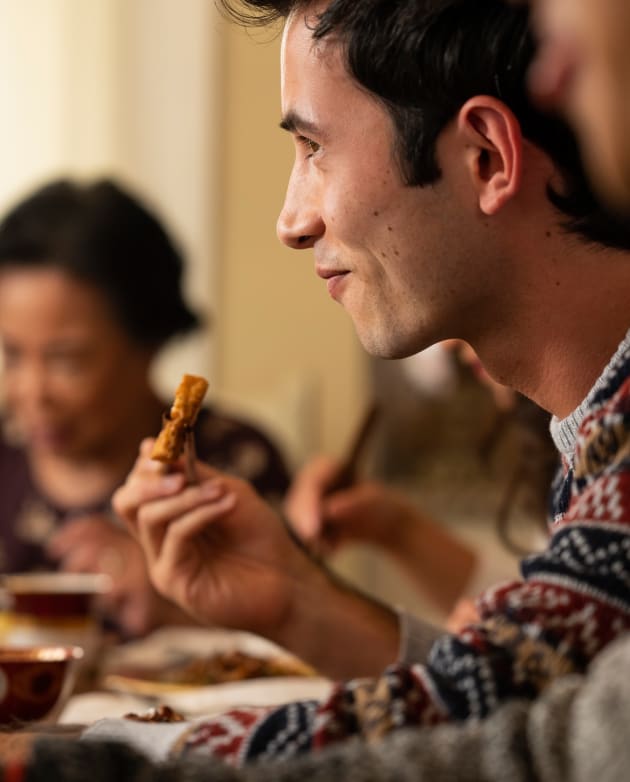 Enjoying a Homemade Meal - A Sugar & Spice Holiday