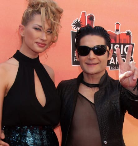 Corey Feldman and Courtney Anne