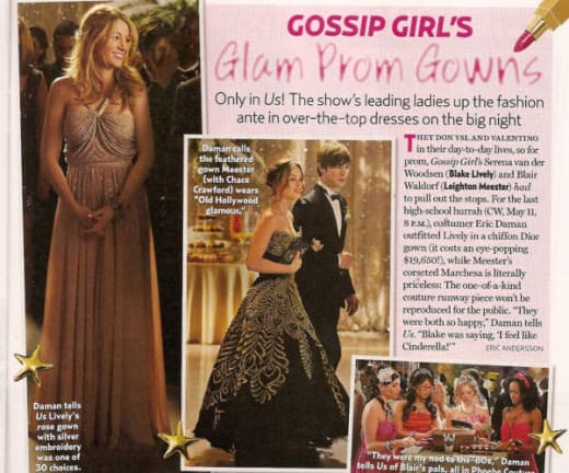 Blair prom sales dress gossip girl