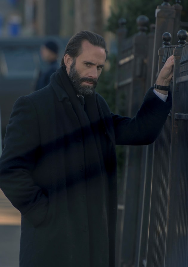 Commander Waterford at the Fence The Handmaid's Tale Season 3 Episode