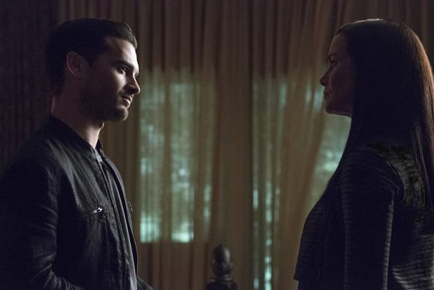 Enzo vs. Lily - The Vampire Diaries Season 7 Episode 5