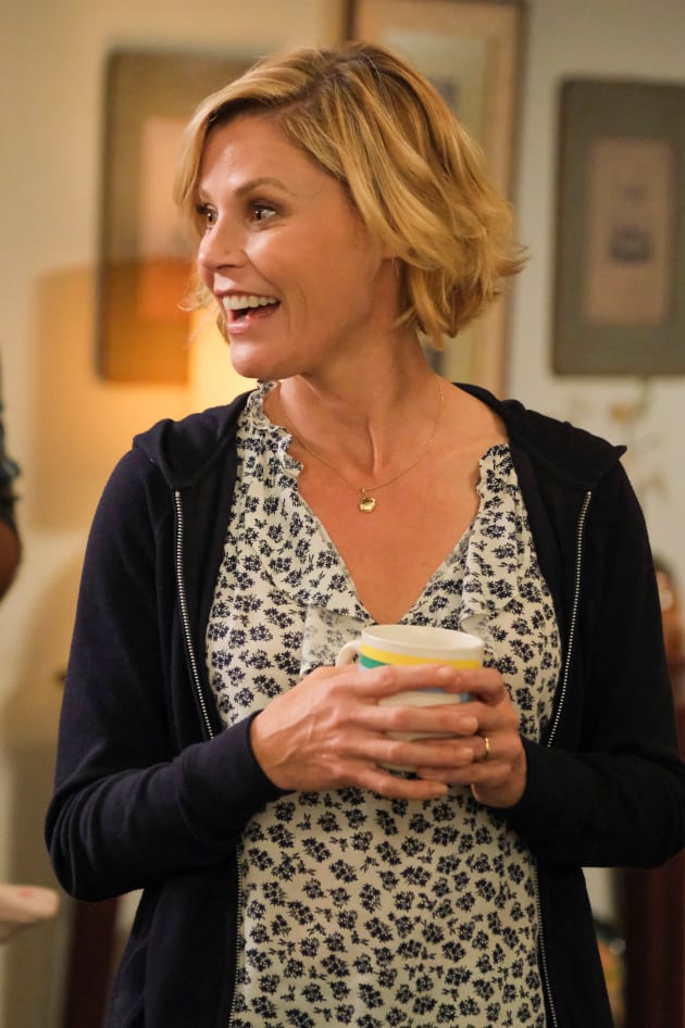 Claire and her coffee Modern Family Season 11 Episode 1 TV Fanatic